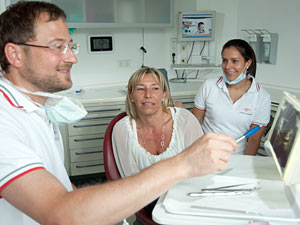 Bilder einer Behandlung
